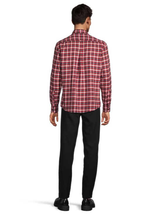 Olymp - Regular fit -ruudullinen flanellikauluspaita - 35 ROT | Stockmann - photo 3