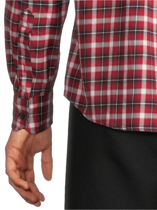 Olymp - Regular fit -ruudullinen flanellikauluspaita - 35 ROT | Stockmann - photo 5
