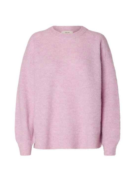 Selected - SlwLulu Relaxed -neule - WINSOME ORCHID DETAIL:MELANGE | Stockmann - photo 1