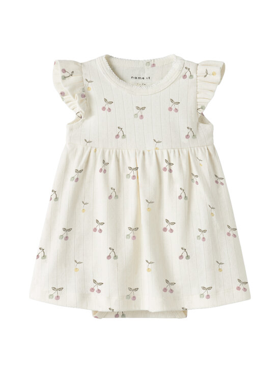 Name It - NbfFicherry Capsl Bodydress -mekko - CLOUD DANCER | Stockmann - photo 1