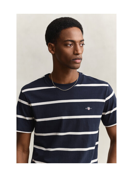 GANT - Svītrains T-krekls - 433 EVENING BLUE | Stockmann - photo 4