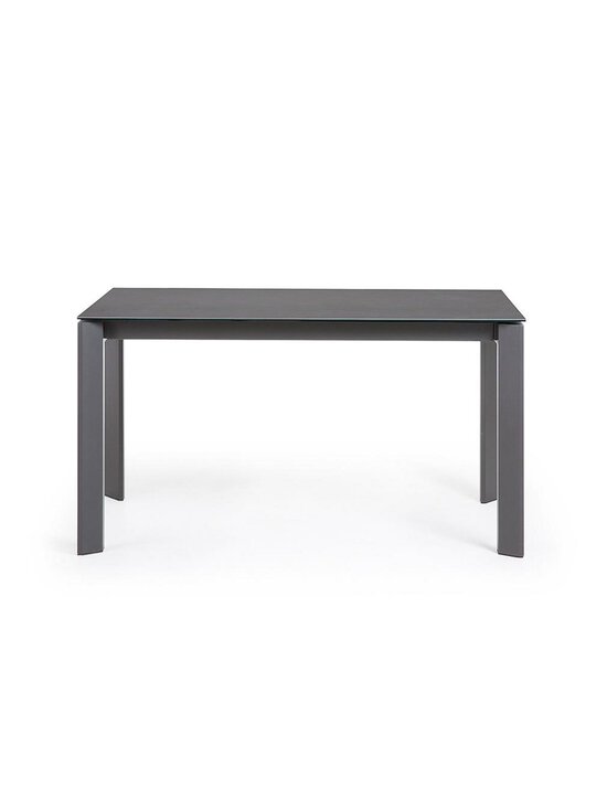 Kave Home - Axis- jatkettava ruokapöytä keraaminen/tummanharmaa 90 x 140/200 cm - GREY | Stockmann - photo 3