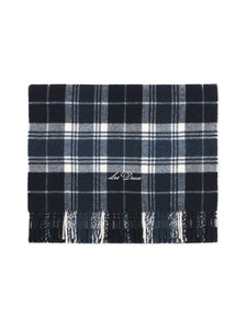 Les Deux - Signature Check -huivi - 460 DARK NAVY | Stockmann