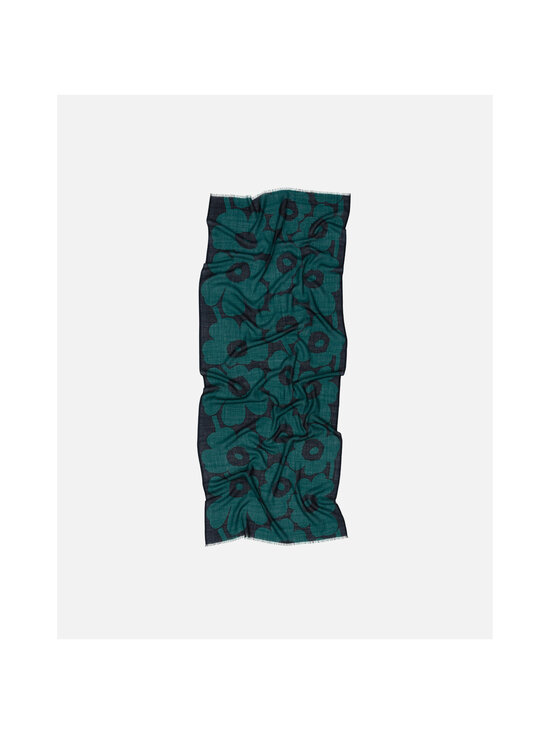 Marimekko - Fiore Unikko šalle - 650 DARK GREEN DARK NAVY - photo 2 Marimekko - Fiore Unikko šalle - 650 DARK GREEN DARK NAVY | Stockmann - photo 2