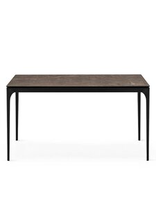 Calligaris - Silhouette-ruokapöytä - MUSTA,PRONSSI | Stockmann