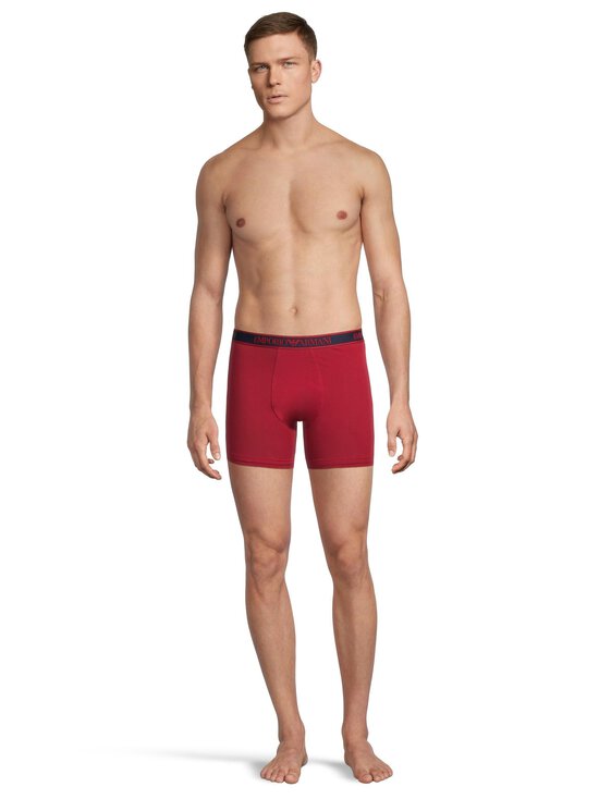 Emporio Armani - Boxer-alushousut 3-pack - M5080 SCOO/INK-NUT PRT/WHT | Stockmann - photo 3