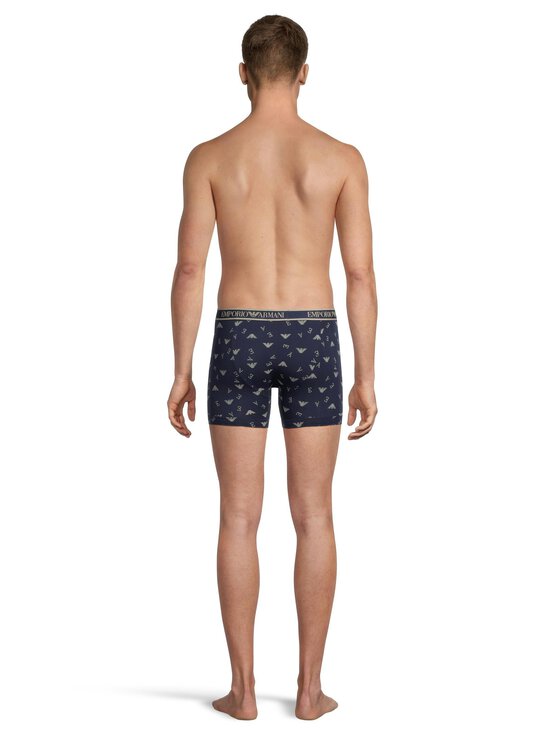 Emporio Armani - Boxer-alushousut 3-pack - M5080 SCOO/INK-NUT PRT/WHT | Stockmann - photo 6
