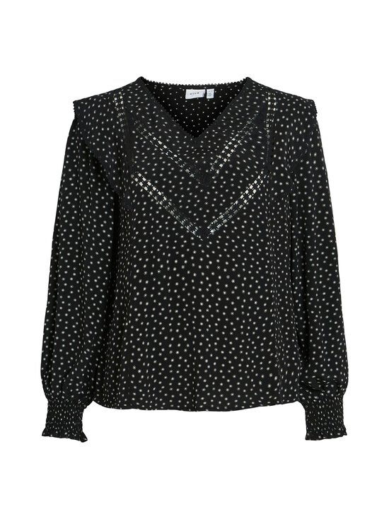 Vila - Vijonna Shirt - BLACK AOP:CLOUD DANCER FLOWER - photo 1 Vila - Vijonna Shirt - BLACK AOP:CLOUD DANCER FLOWER | Stockmann - photo 1