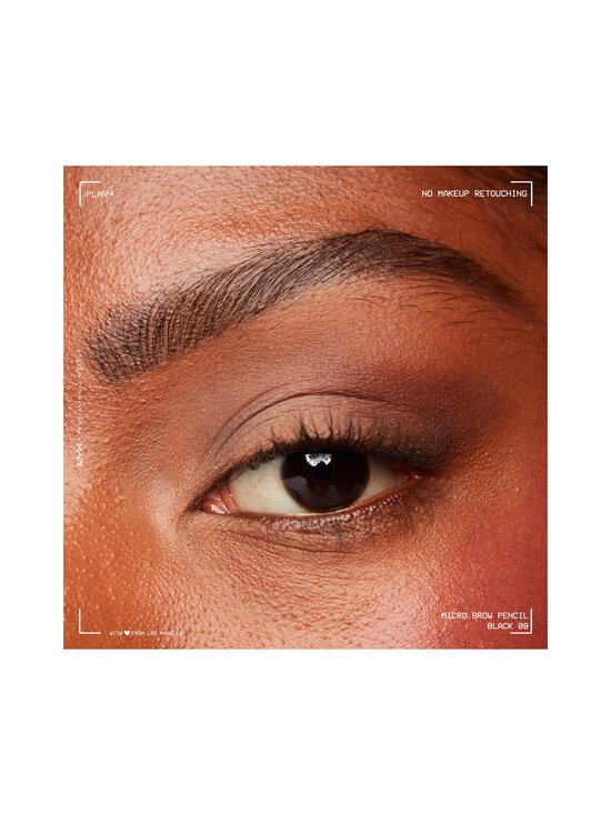 NYX Professional Makeup - Micro Brow Pencil -kulmakynä - 08 BLACK | Stockmann - photo 4