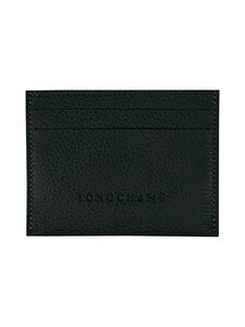Longchamp - Le Foulonné ādas karšu maks - 001 BLACK | Stockmann