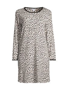 Damella - Bamboo Fantasy Leo -yöpaita - 434 NOUGAT/BLACK | Stockmann