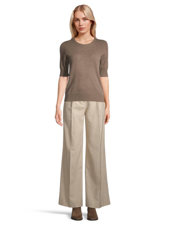 Lexington - Tailored Wide -housut - 201 BEIGE MELANGE - photo 3 Lexington - Tailored Wide -housut - 201 BEIGE MELANGE | Stockmann - photo 3