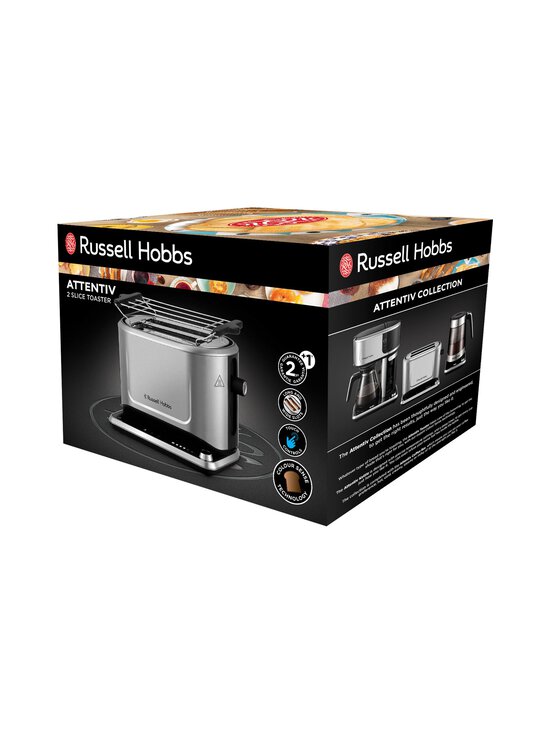 Russell Hobbs - Attentiv Toaster -leivänpaahdin - STEEL - photo 9 Russell Hobbs - Attentiv Toaster -leivänpaahdin - STEEL | Stockmann - photo 9