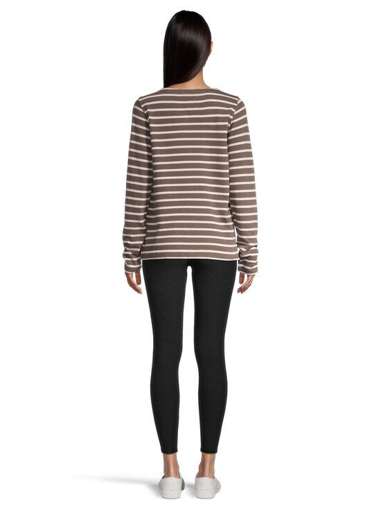 BLUE - Triibuline pluus Donna - COFFEE W/CREAM | Stockmann - photo 3