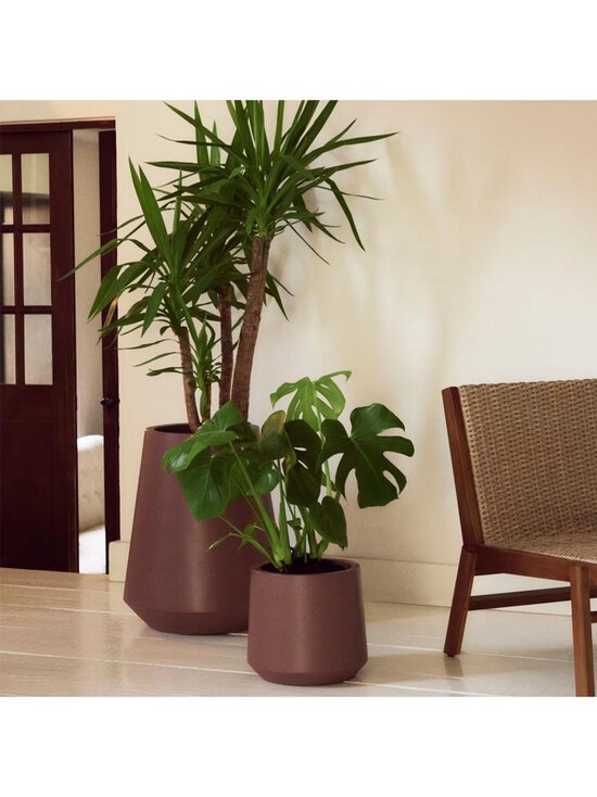 Kave Home - Calun-ruukku kastanjanruskea ⌀ 32 cm - BROWN | Stockmann - photo 3