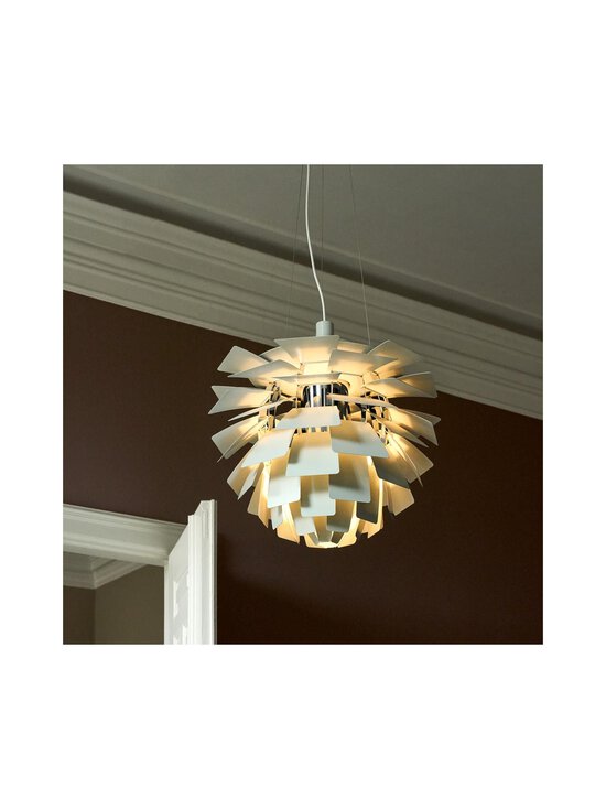 Louis Poulsen - PH Artichoke -riippuvalaisin 48 x 46,5 cm - DUSTY GREEN/HIGH LUSTRE CHROME PLATED - photo 4 Louis Poulsen - PH Artichoke -riippuvalaisin 48 x 46,5 cm - DUSTY GREEN/HIGH LUSTRE CHROME PLATED | Stockmann - photo 4