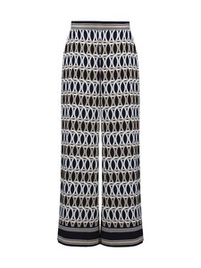 Joseph Ribkoff - Laiade säärtega püksid Geometric Print - 3316 MIDNIGHT BLUE/MULTI | Stockmann