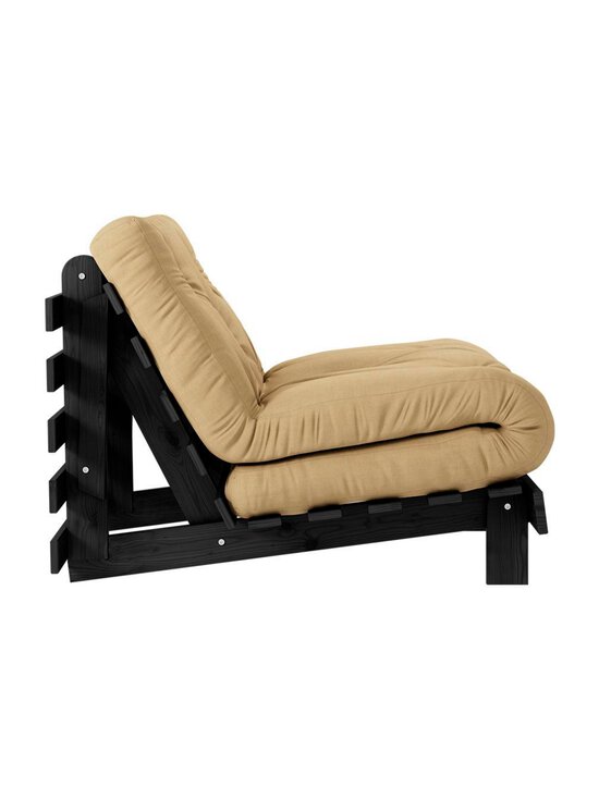 Karup - Roots-futonnojatuoli wheat beige / musta - BEIGE | Stockmann - photo 2