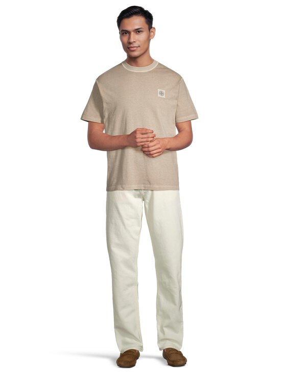 Stone Island - Logo t-paita - V019A DESERT SAND | Stockmann - photo 2