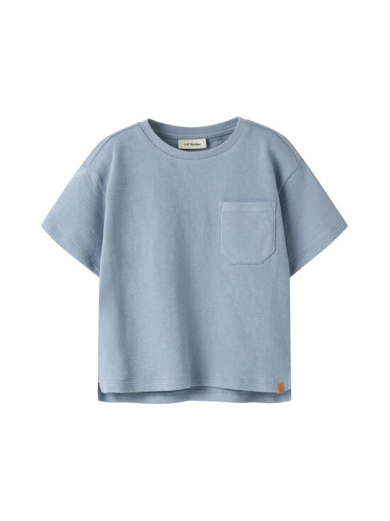 Lil' Atelier - NmmDias Lop Loose -lyhythihainen collegepaita - DUSTY BLUE | Stockmann - photo 1