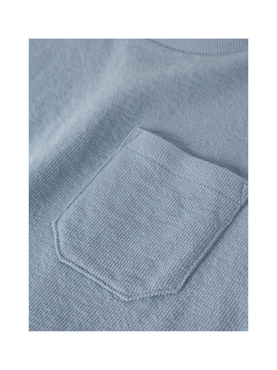Lil' Atelier - NmmDias Lop Loose -lyhythihainen collegepaita - DUSTY BLUE | Stockmann - photo 3