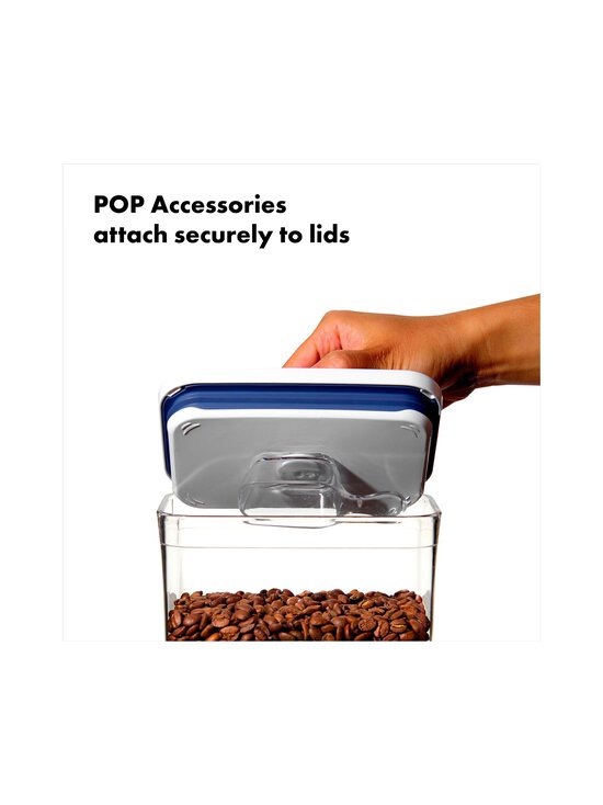 OXO - Pop Rectangle Good Grips -säilytysastiasetti 3 kpl - CLEAR, WHITE | Stockmann - photo 4