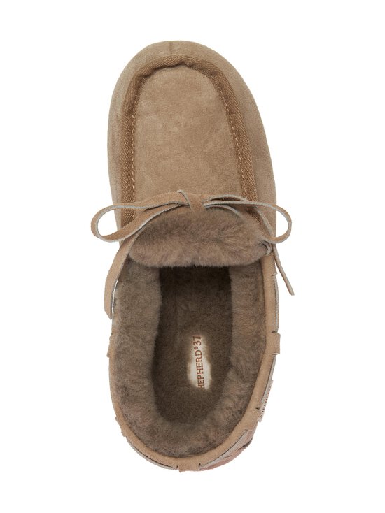 Shepherd - Daisy Home Moccasin -nahkatossut - 025 STONE | Stockmann - photo 2