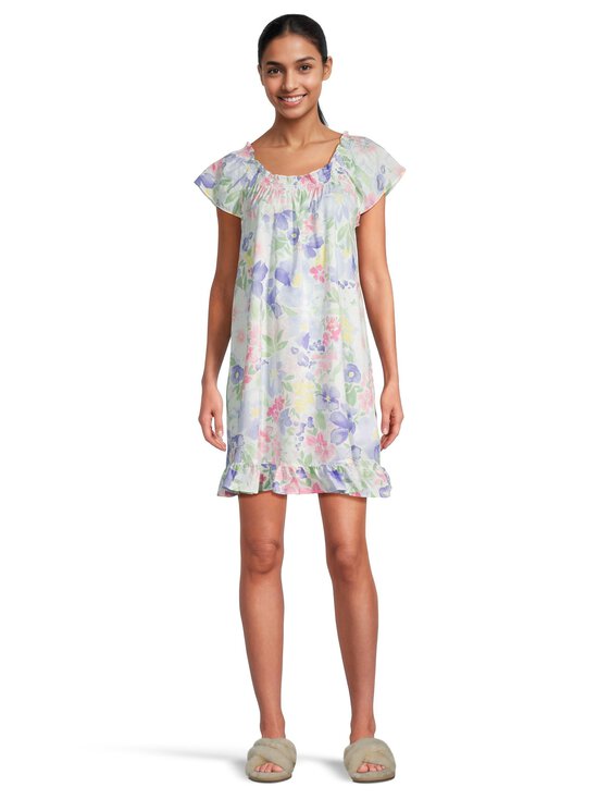 Lauren Ralph Lauren - Flutter sleeve -lyhyt yömekko - 943 MULTFLOR - photo 2 Lauren Ralph Lauren - Flutter sleeve -lyhyt yömekko - 943 MULTFLOR | Stockmann - photo 2