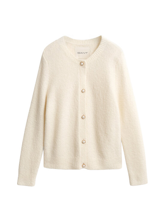 GANT - Boucle C-neck -neuletakki - 130 CREAM | Stockmann - photo 1