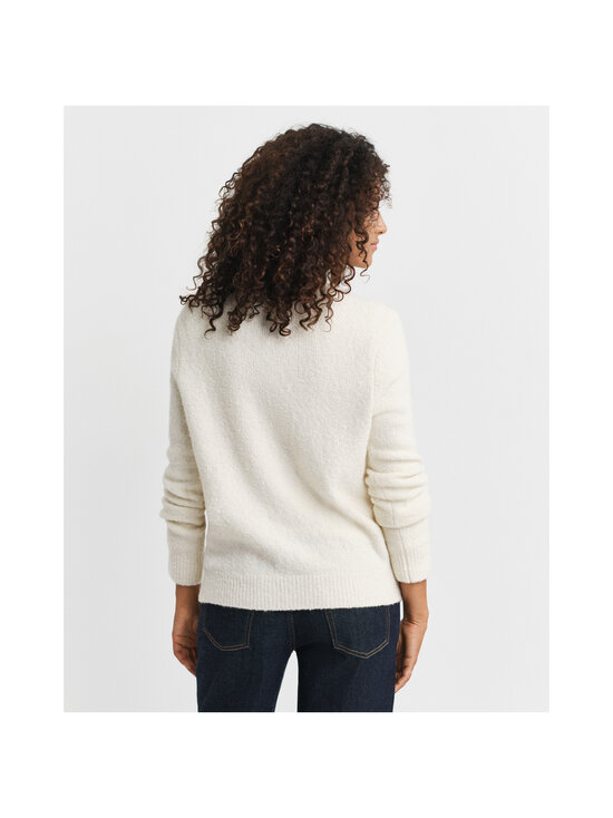 GANT - Boucle C-neck -neuletakki - 130 CREAM | Stockmann - photo 3