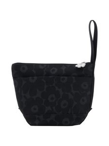 Marimekko - Mini Unikko Toisto -kosmetiikkalaukku - 990 BLACK | Stockmann