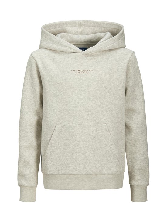 JACK & JONES junior - JjKenji džemperis ar kapuci - WHITE MELANGE | Stockmann - photo 1