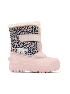 Sorel - Talvejalatsid Toddler Snow Commander - 679 PINK SALT, PINK SALT | Stockmann