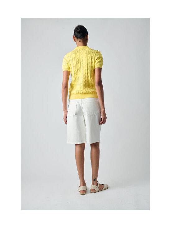 Lauren Ralph Lauren - Natrissa-lyhythihainen neule - LEMON SORBET | Stockmann - photo 4