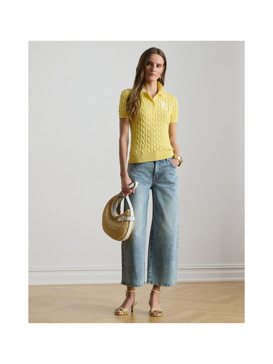 Lauren Ralph Lauren - Natrissa-lyhythihainen neule - LEMON SORBET | Stockmann - photo 5