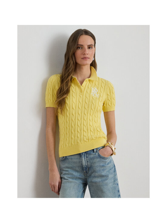 Lauren Ralph Lauren - Natrissa-lyhythihainen neule - LEMON SORBET | Stockmann - photo 7