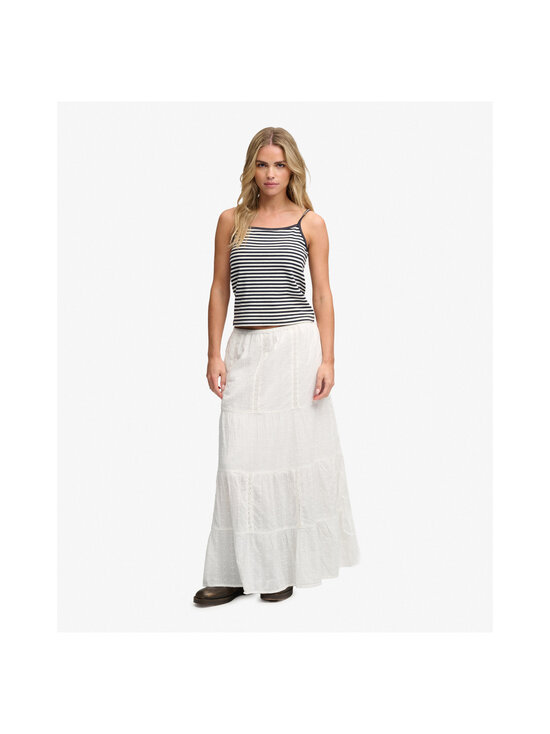 Superdry - Kerrostettu maksihame - 8ML DESERT BONE OFF WHITE | Stockmann - photo 3