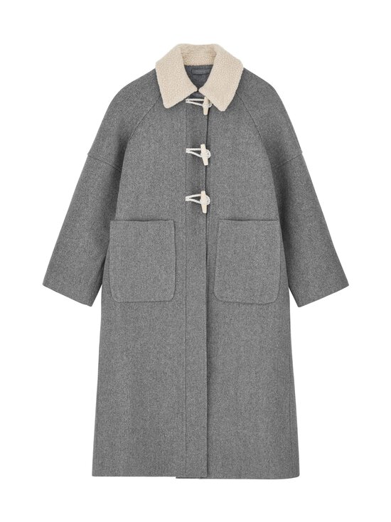 Skall Studio - Bibi Duffle -villakangastakki - GREY STRUCTURE - photo 1 Skall Studio - Bibi Duffle -villakangastakki - GREY STRUCTURE | Stockmann - photo 1