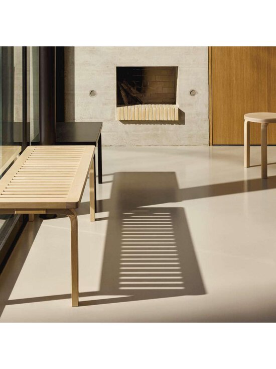 Artek - Ritiläpenkki 153B lakattu koivu L 73 cm - BROWN | Stockmann - photo 5