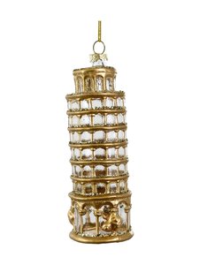 Shishi - Jõuluehe Pisa Tower 13 cm - GOLD Shishi - Jõuluehe Pisa Tower 13 cm - GOLD | Stockmann