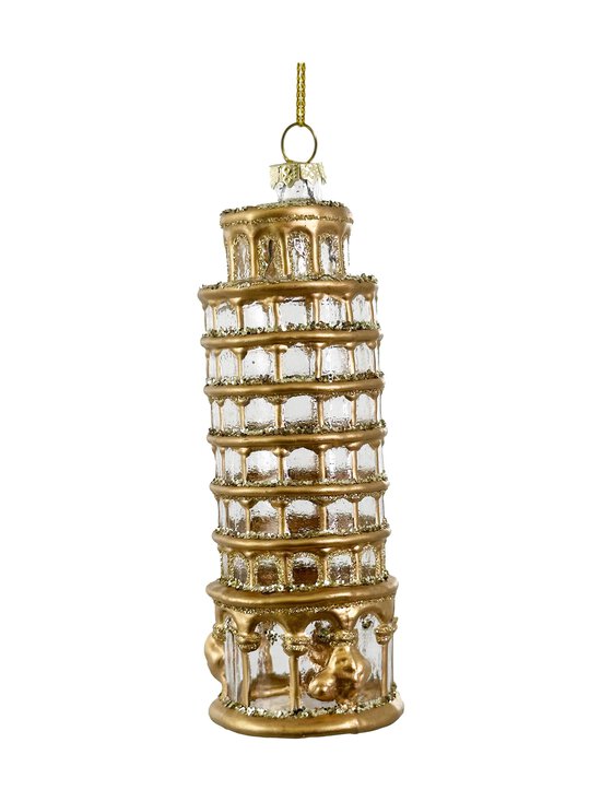 Shishi - Pisa Tower -joulukuusenkoriste 13 cm - GOLD - photo 1 Shishi - Pisa Tower -joulukuusenkoriste 13 cm - GOLD | Stockmann - photo 1