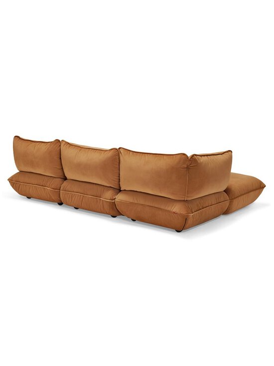 Fatboy - Sumo-kulmasohva Velvet-kangas almond L 301 cm - BROWN | Stockmann - photo 3