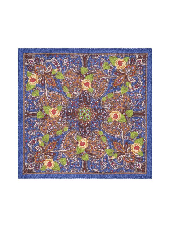 Stockholm Kravatt - Siidist taskurätik Paisley And Flower - 2 BLUE | Stockmann - photo 1