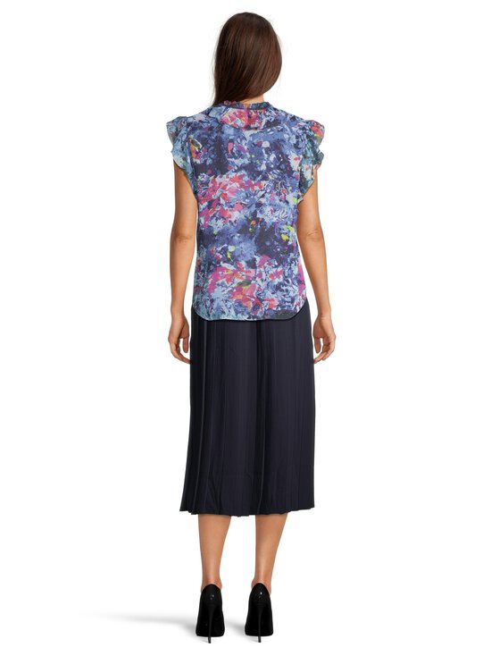 Lauren Ralph Lauren - Varrukateta pluus Perlette - BLUE MULTI - photo 3 Lauren Ralph Lauren - Varrukateta pluus Perlette - BLUE MULTI | Stockmann - photo 3