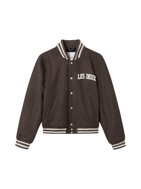 Les Deux – Varsity Herringbone -villasekoitetakki