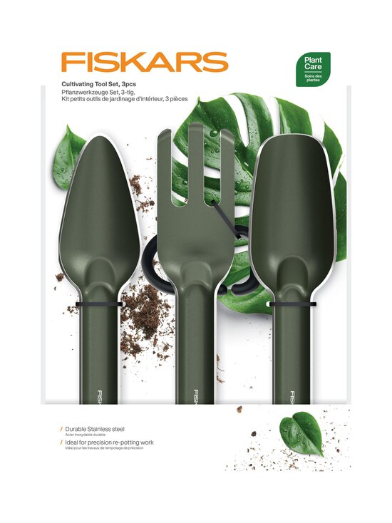 Fiskars - Plant Care Soil Tool Set -puutarhasetti, 3 osaa - GREEN | Stockmann - photo 3