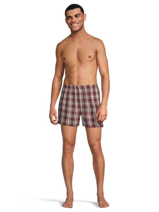 Cap Horn loungewear - Bokserid Brad 3 paari - WINE CHECK, LT. BLUE CHAMBRAY, NAVY DOT | Stockmann - photo 7