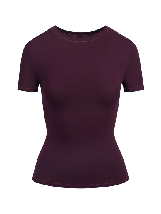 SKIMS - Cotton Jersey t-paita - CURRANT | Stockmann - photo 1
