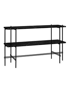 Gubi - TS Console 2 -konsolipöytä/hylly - MUSTA Gubi - TS Console 2 -konsolipöytä/hylly - MUSTA | Stockmann