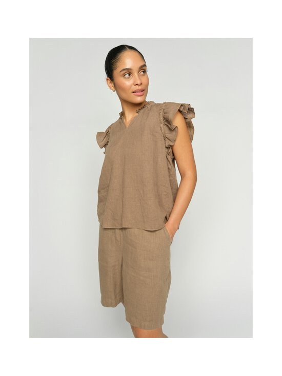 MOS MOSH - MMEmmie Bermuda -shortsit - 164 PETRIFIED OAK | Stockmann - photo 3